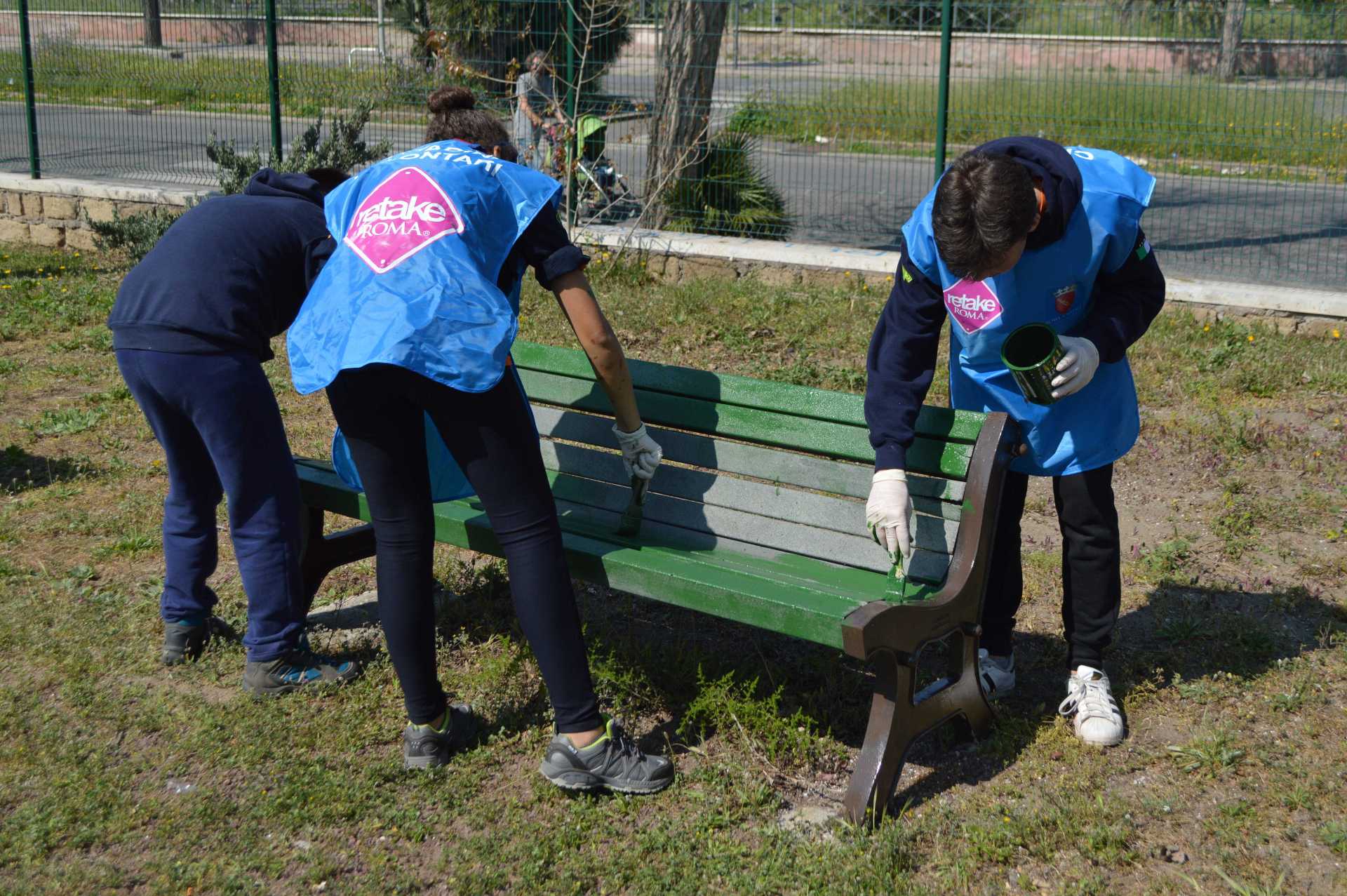 Retake Ostia ed il Gruppo Scout ASEI nel parco Gianni Rodari